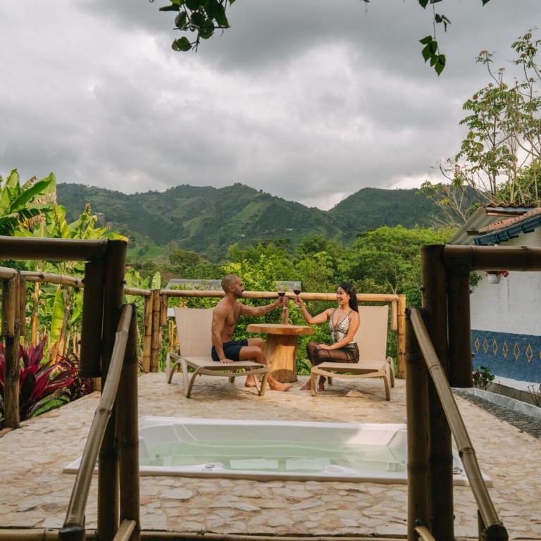 Villa privada con spa incluido para conectar en pareja - Villa de 1 dormitorio - 2