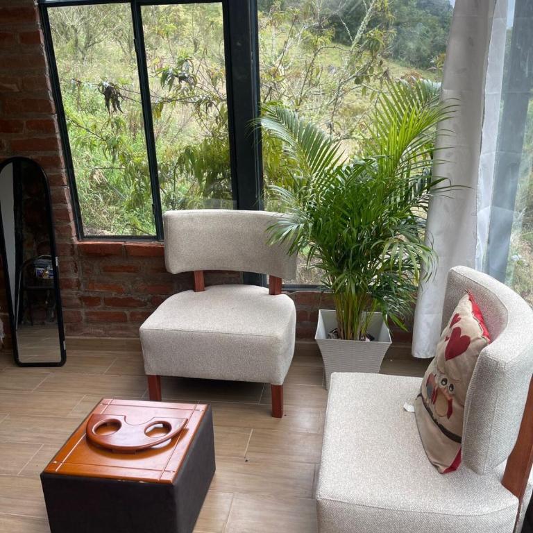 Refugio acogedor con vista a la montaña en Baños - One-Bedroom House - 17