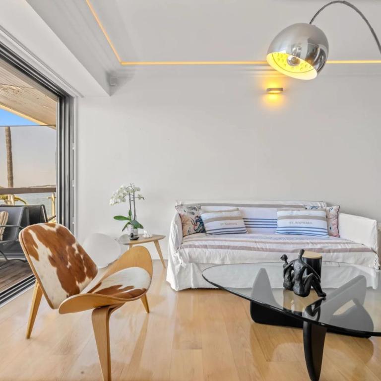 Ref 2060- Cannes Appartement pied dans l'eau 3 pièces vue mer - Appartement - 7