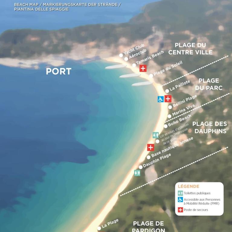 T3 Neuf Bord de mer Cavalaire - Two-Bedroom Apartment - 32