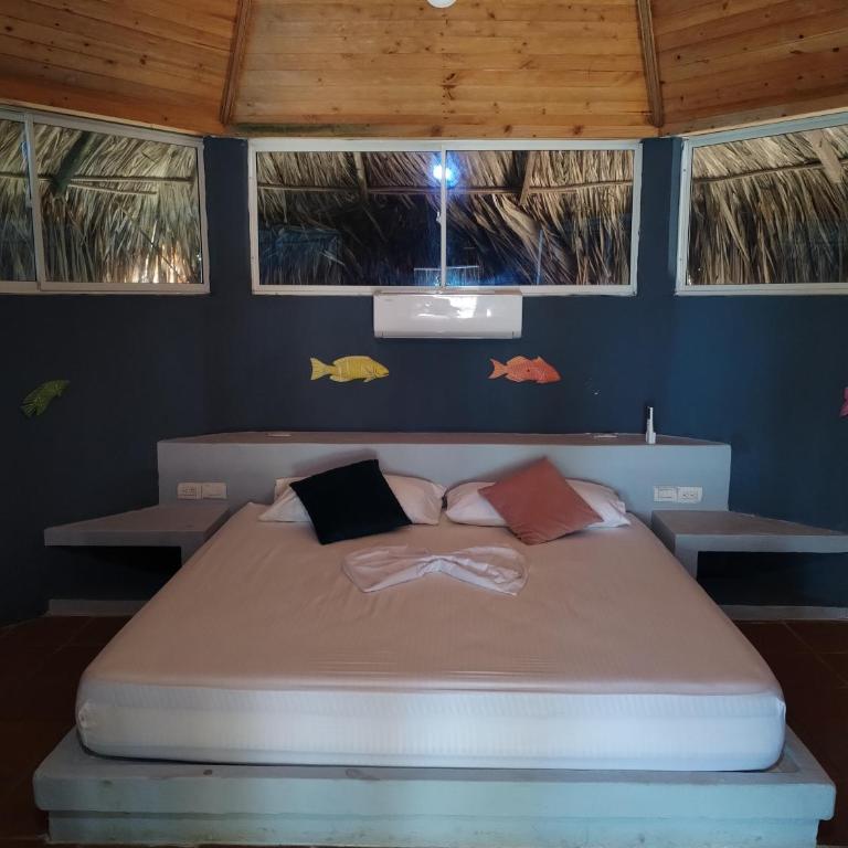 Ecohotel Nativa Beach - Habitación Doble Superior - 1 cama extragrande o 2 individuales - 2