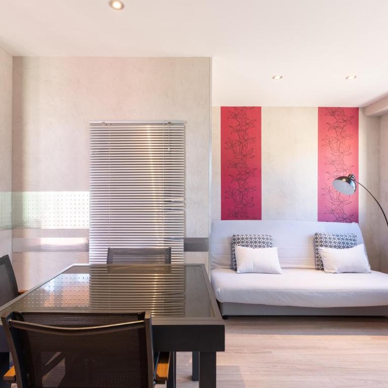 Appartement résidence avec piscine - Deluxe Apartment mit 2 Schlafzimmern und Meerblick - 6