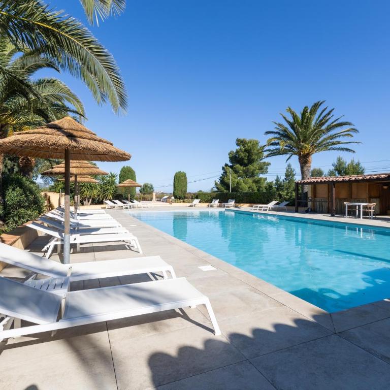 Appartement résidence avec piscine - Deluxe Apartment mit 2 Schlafzimmern und Meerblick - 22