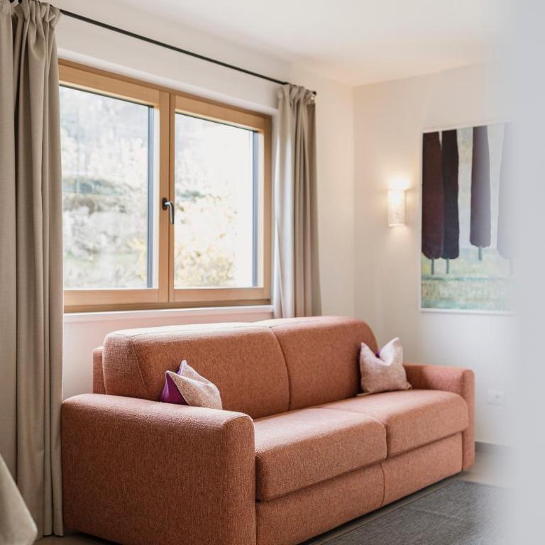 Felsenegg appartements - moderne Wohnungen im Luftkurort mit traumhaftem Garten Nähe Meran für Paare und Familien - Appartamento con 2 Camere da Letto e Vista Giardino - 7