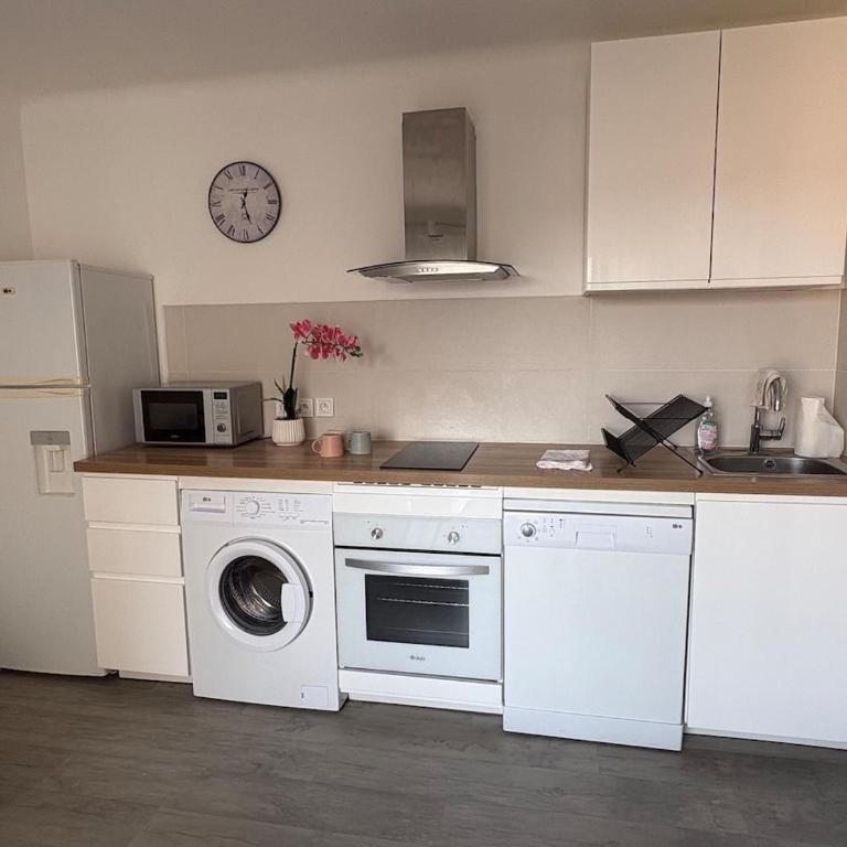 Appartement moderne à 50 mètres de la plage - Appartement 1 Chambre - 4