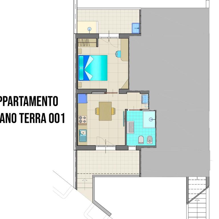 La Casa sulla Spiaggia Torre San Giovanni - Coste del Sud it - Appartamento Deluxe con 1 Camera da Letto - 21