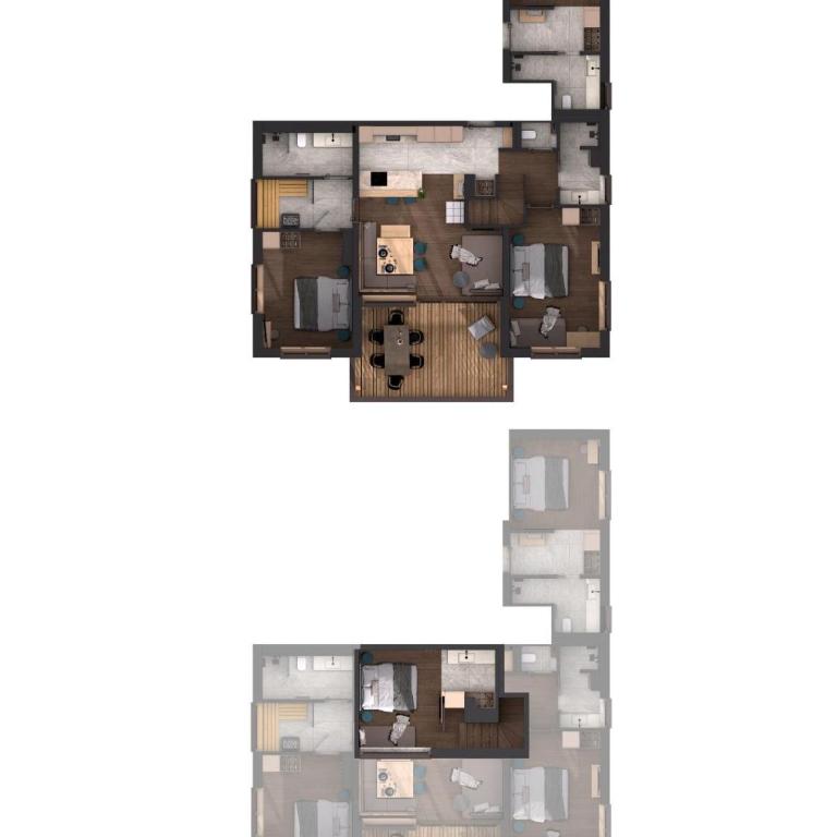 MOAHOF Chalets & Appartements - Deluxe Apartment mit 4 Schlafzimmern - 1