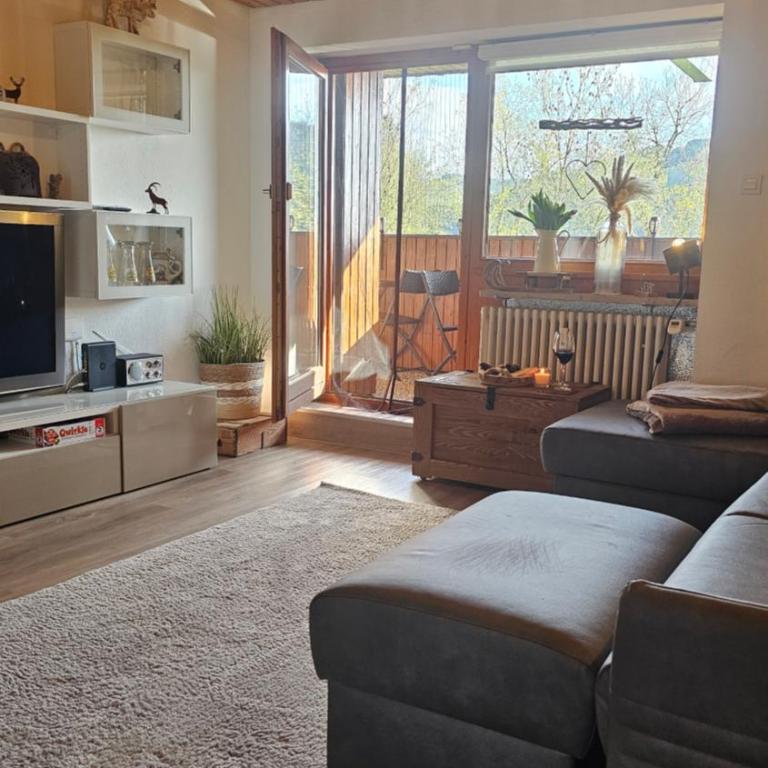 Sonnen-Juwel - Hallenbad, Sauna-2 getrennte Schlafbereiche, inklusive Bettwäsche, Handtücher, tolle Kinderausstattung - Apartment mit Blick auf die Berge - 6