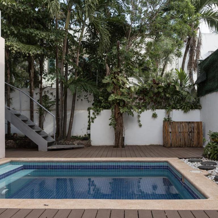Casa Oko in Downtown Cancun with a Jacuzzi - Apartamento de 1 dormitorio - 8