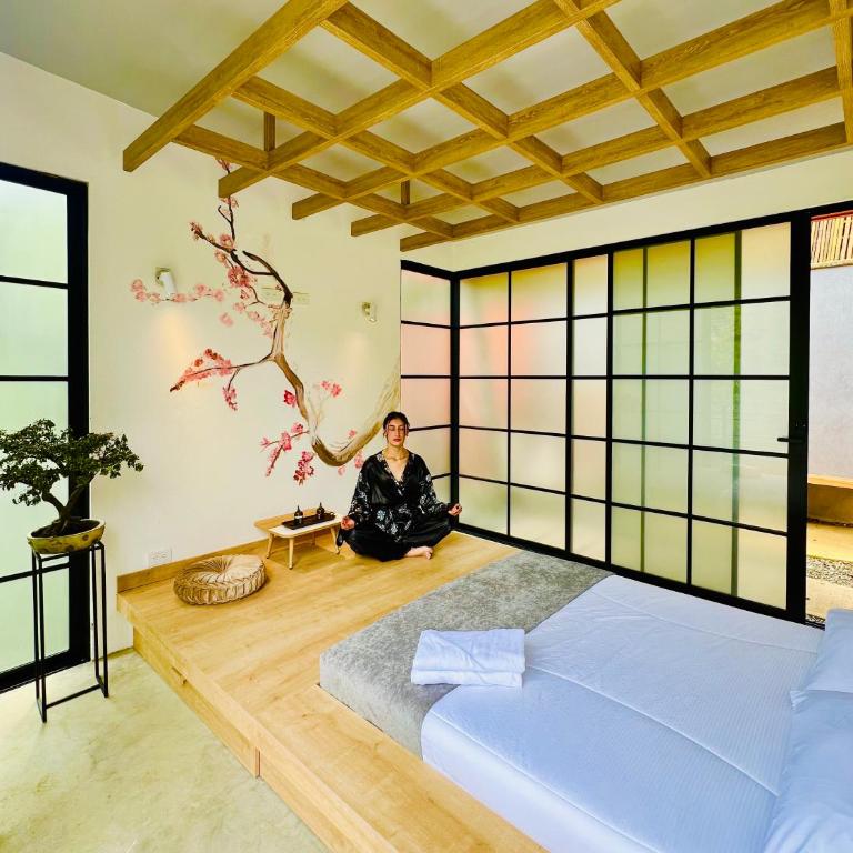 Raíces Japonesas Cabaña Temática en la Montaña - Deluxe Room - 1