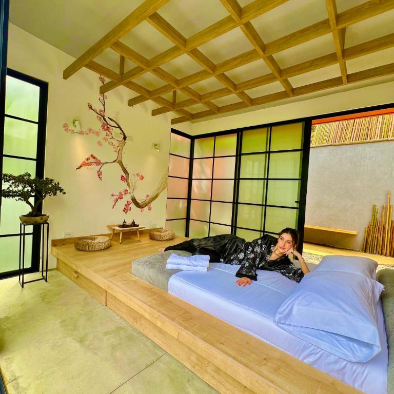 Raíces Japonesas Cabaña Temática en la Montaña - Deluxe Room - 4