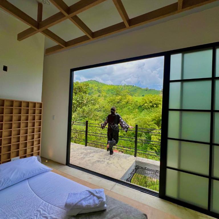 Raíces Japonesas Cabaña Temática en la Montaña - Deluxe Room - 5