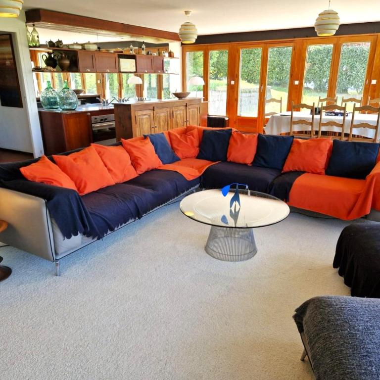 Evian villa with Lake Geneva views in 1960 mid-century modern style - Villa - 37