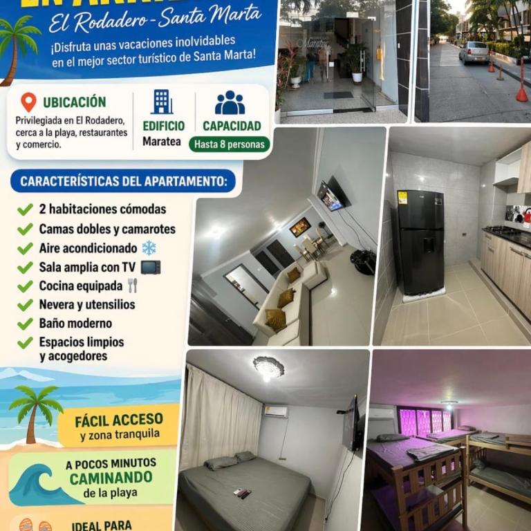 Rodadero,Edificio Maratea - Apartamento de 2 dormitorios - 1