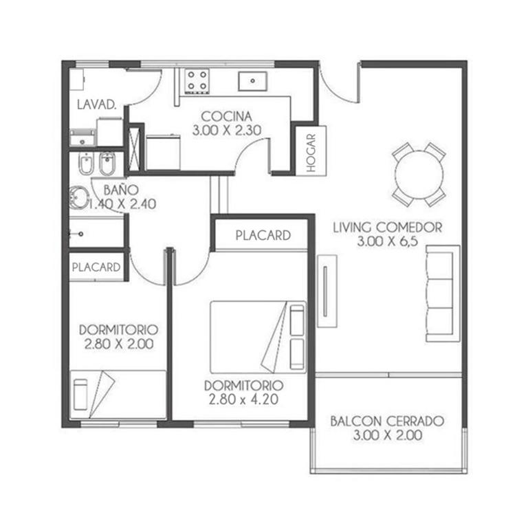 Espacio Palermo Hollywood - Apartamento de 2 dormitorios - 36