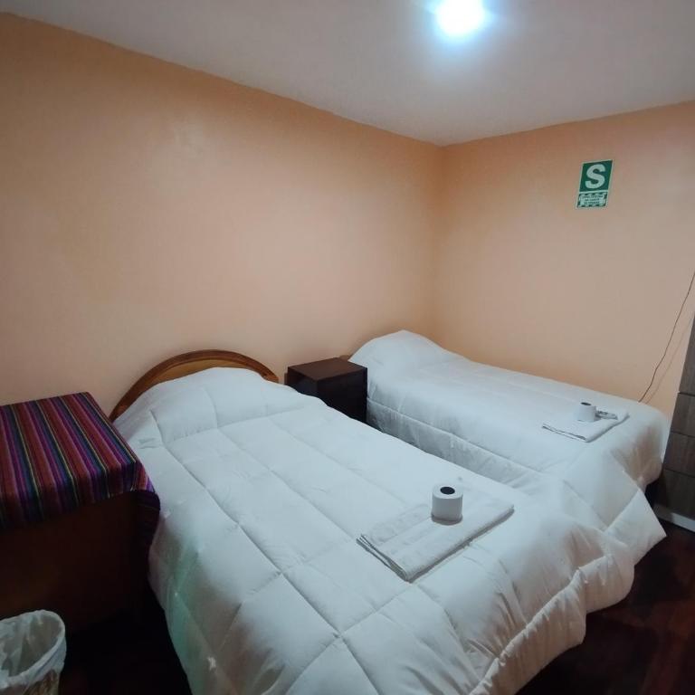 Inti Ut'ha - Habitación Doble con baño privado - 2 camas - 9