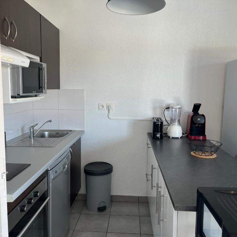Appartement charmant avec balcon - 5 pers. - FR-1-239-1155 - Apartment mit 1 Schlafzimmer - 2