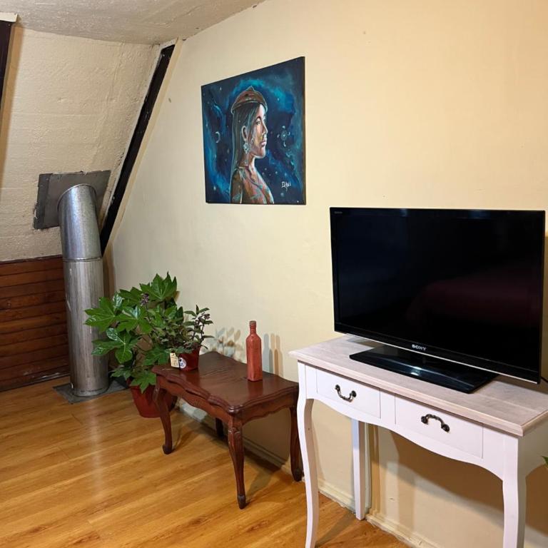 Cochrane hostal - Habitación Triple con vistas al jardín - 4