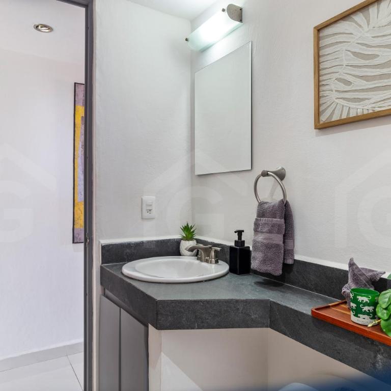 Increíble vista Laguna en Zona Hotelera 2BD - Two-Bedroom Apartment - 8