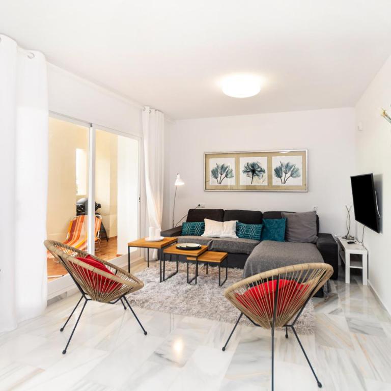 Calahonda Elegance With Pool And Sea View - Happy Rentals - Apartamento con vistas a las montañas - 12