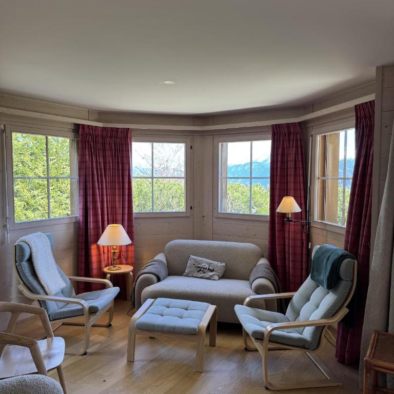 Domaine des Alpes 1 appartement au centre d Anzere - Superior Apartment mit 3 Schlafzimmern - 1