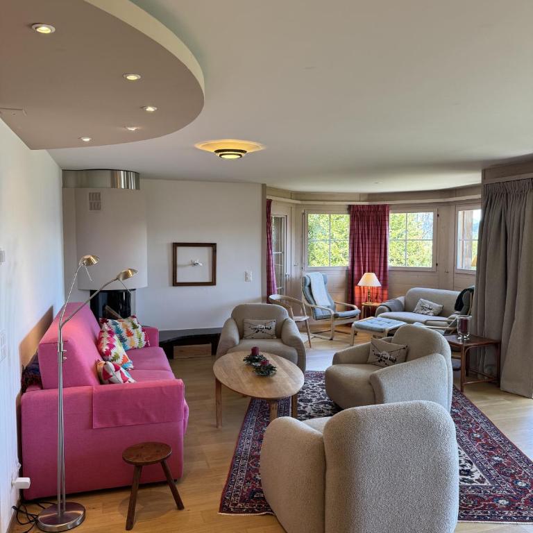 Domaine des Alpes 1 appartement au centre d Anzere - Superior Apartment mit 3 Schlafzimmern - 2
