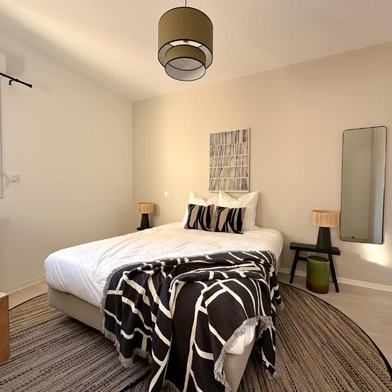 T3 élégant avec piscine, salle de sport et tennis - Appartement 2 Chambres - 14