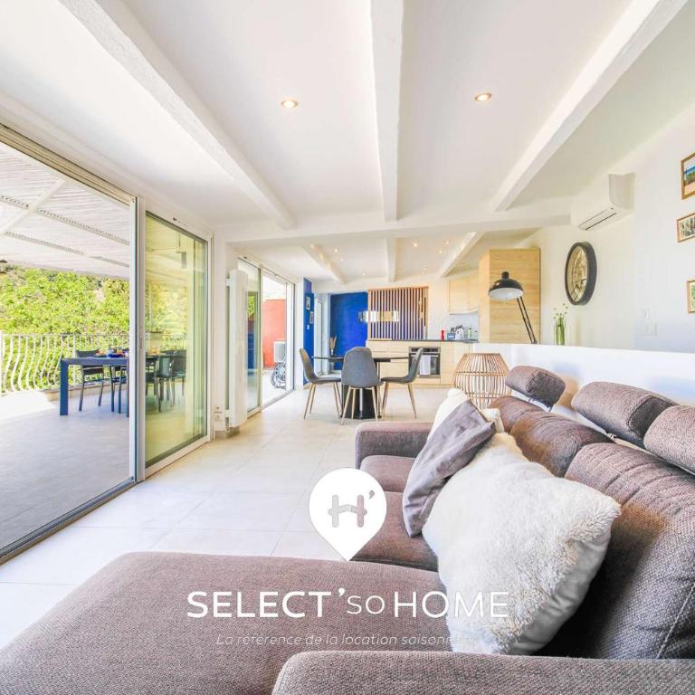 SELECT'soHOME - Duplex village, vue mer, vallons pour 6 personnes ! - LUMA - Three-Bedroom Apartment with View - 6