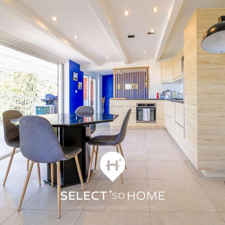 SELECT'soHOME - Duplex village, vue mer, vallons pour 6 personnes ! - LUMA - Three-Bedroom Apartment with View - 7
