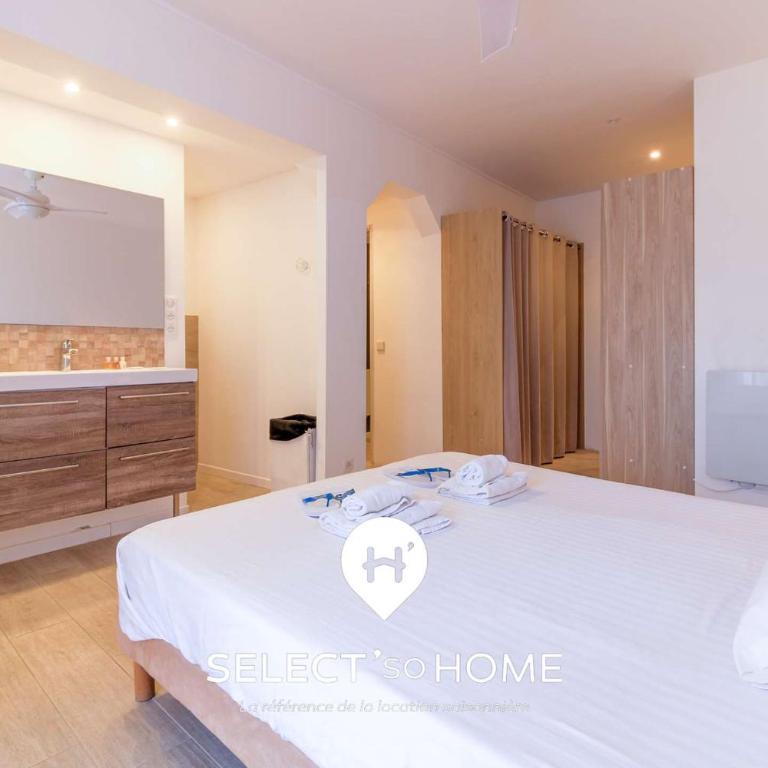 SELECT'soHOME - Duplex village, vue mer, vallons pour 6 personnes ! - LUMA - Three-Bedroom Apartment with View - 12