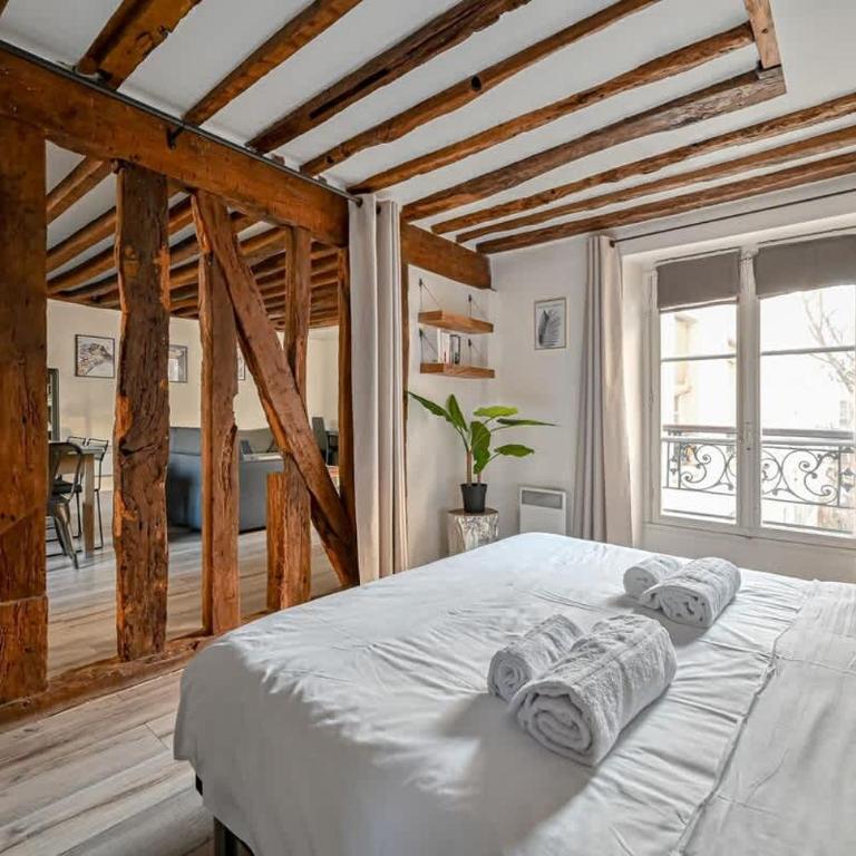 Grand 2 pieces typique du Marais - Appartement - 15