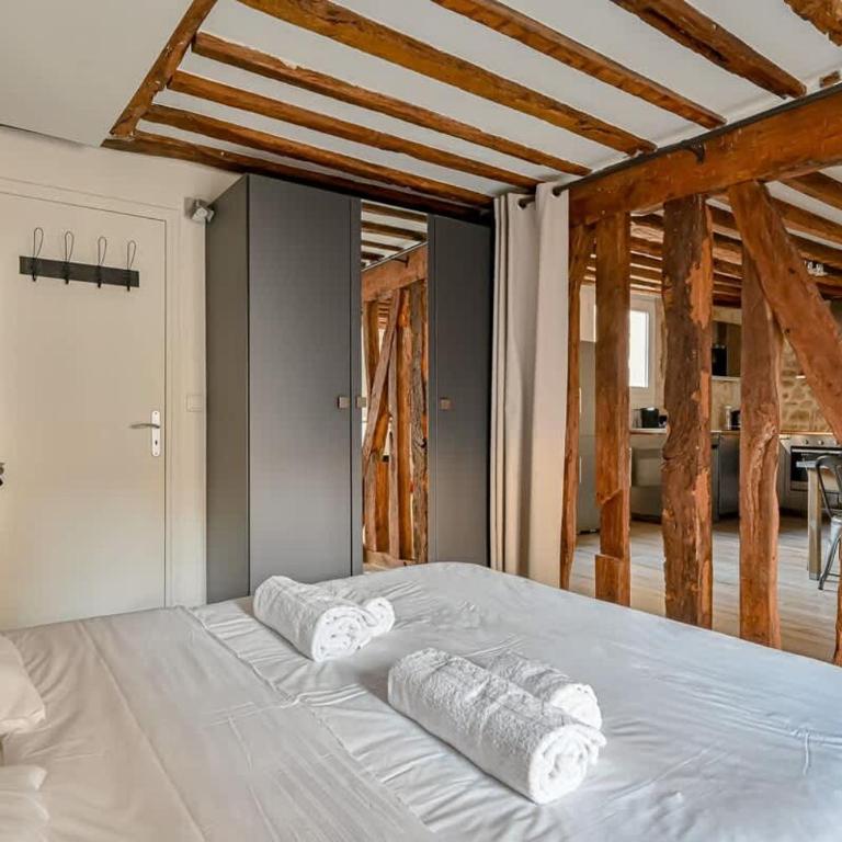 Grand 2 pieces typique du Marais - Appartement - 17