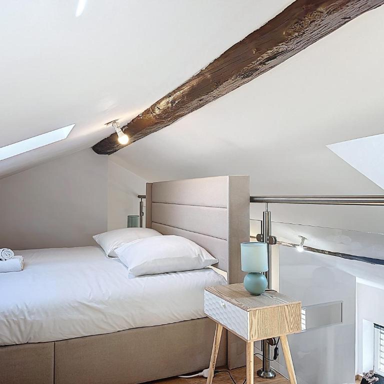 Le Cosy de Stan - Duplex pour 2pers - Centre Gare - Apartamento Dúplex - 21
