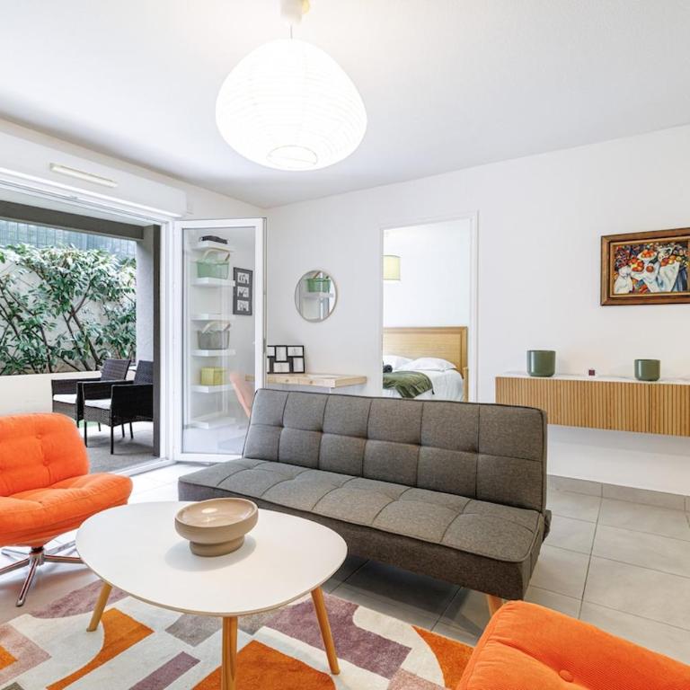 Charmant T2 avec terrasse et parking privatif - Appartement 1 Chambre - 11