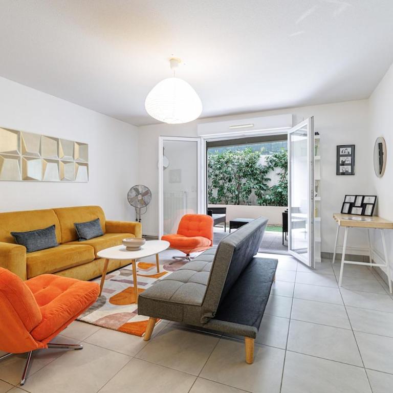 Charmant T2 avec terrasse et parking privatif - Appartement 1 Chambre - 13