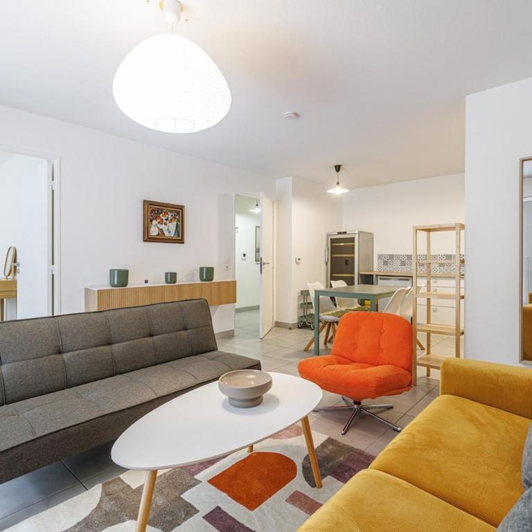 Charmant T2 avec terrasse et parking privatif - Appartement 1 Chambre - 14