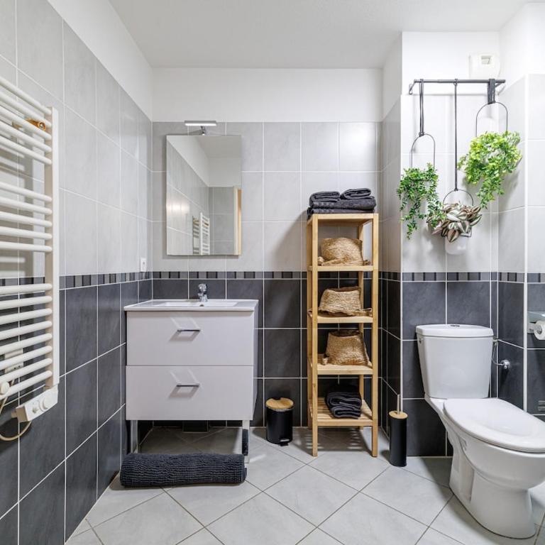 Charmant T2 avec terrasse et parking privatif - Appartement 1 Chambre - 15