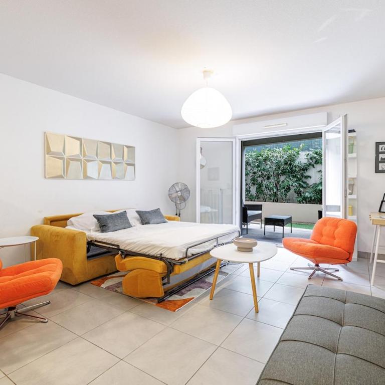 Charmant T2 avec terrasse et parking privatif - Appartement 1 Chambre - 30