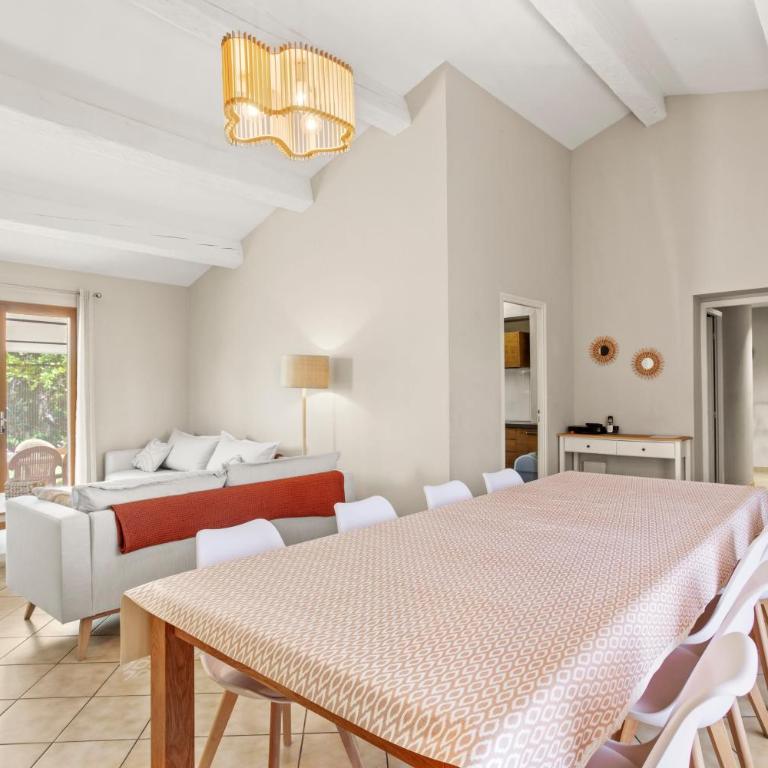 Villa 3 palmiers avec pisicne - Three-Bedroom House - 7