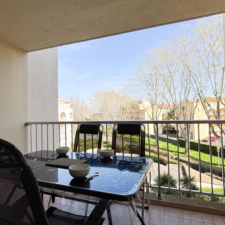 Appartement lumineux avec balcon vue piscine - Appartement 1 Chambre - 3
