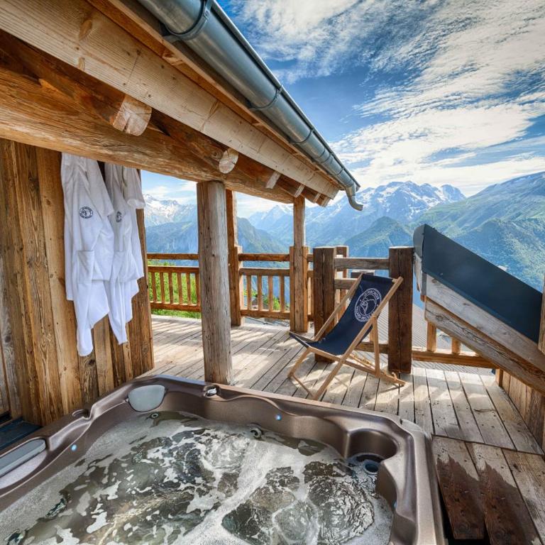 Chalet Le Perchoir, Spa, Sauna, sur les pistes - Chalet Supérieur - 4