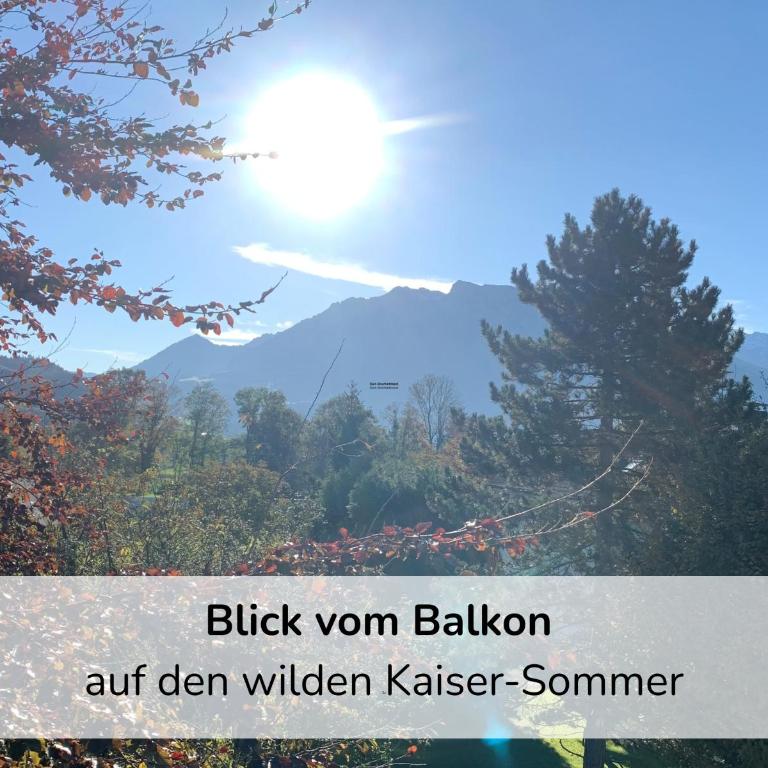 Rosels Mountain Lodge - Ferienwohnung mit Schwimmbad, Sauna & Bergblick - Oberaudorf Bayern - Studio-Apartment mit Balkon - 5