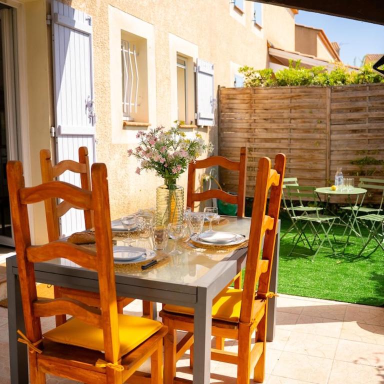 Charmante villa club climatisée à Sanary - Apartment mit 1 Schlafzimmer und Garten - 9