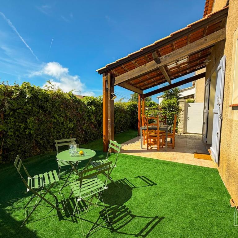 Charmante villa club climatisée à Sanary - Apartment mit 1 Schlafzimmer und Garten - 21