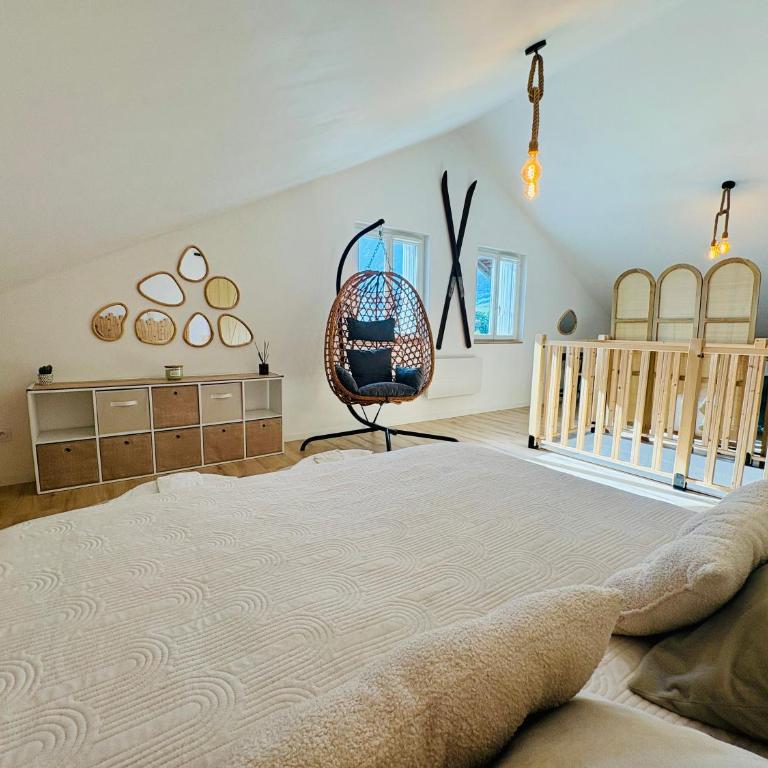 Cocon Savoyard - Vues Alpes - 2 king size - Rando & VTT - Parking - Apartamento de 1 dormitorio - 13