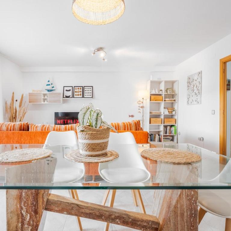 Cambrils Beach - Pool - Amazing Sunset Views - AC - Two-Bedroom Apartment - 7