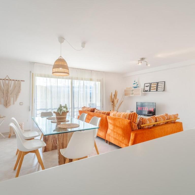 Cambrils Beach - Pool - Amazing Sunset Views - AC - Two-Bedroom Apartment - 6