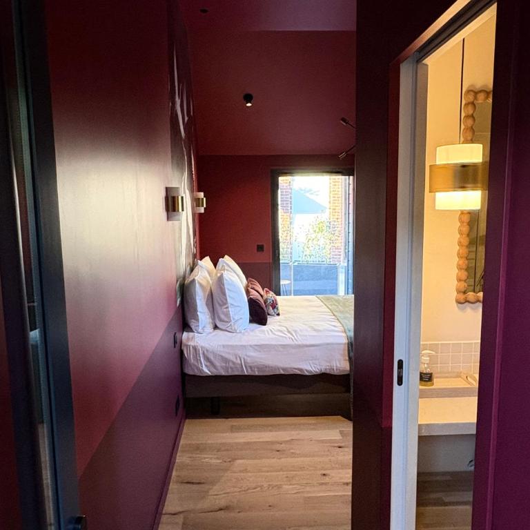 VILLA DU CEDRE Honfleur - Chambre Double - Vue sur Piscine - 6