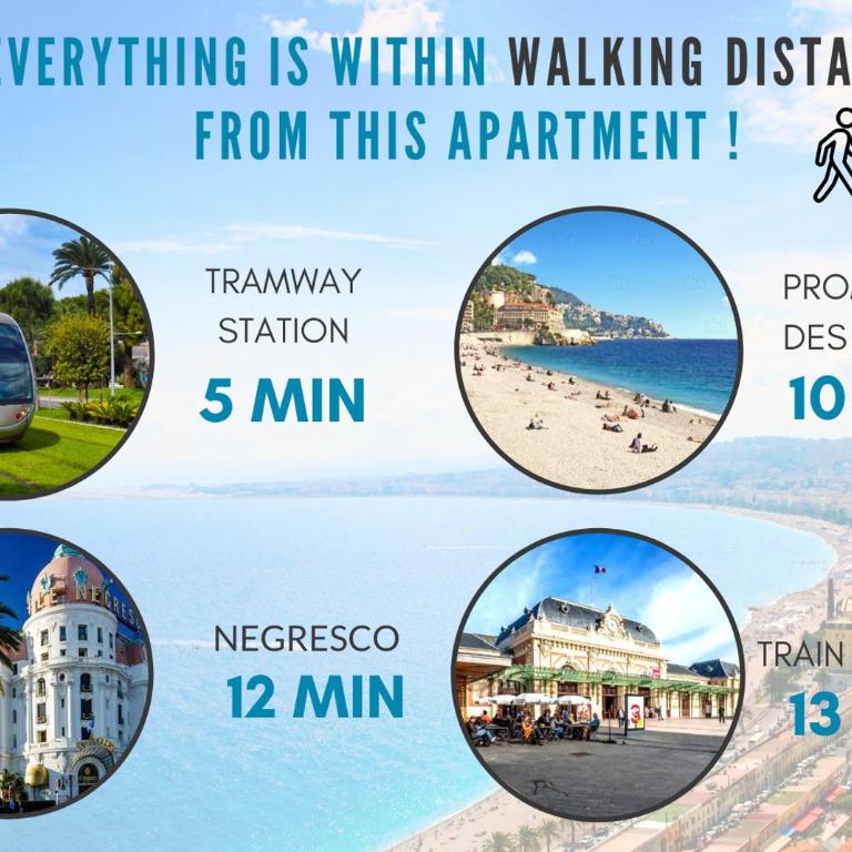 Nestor&Jeeves - LE CATINAT - Spacious - Balcony - Appartement 2 Chambres avec Balcon - 8