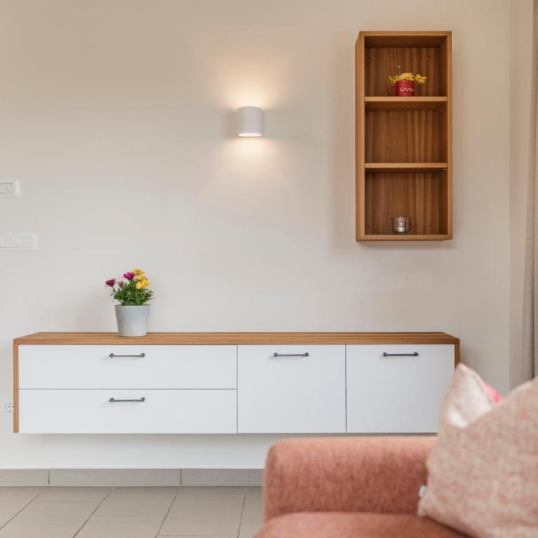 Felsenegg appartements - moderne Wohnungen im Luftkurort mit traumhaftem Garten Nähe Meran für Paare und Familien - Appartamento con 1 Camera da Letto e Vista Giardino - 12